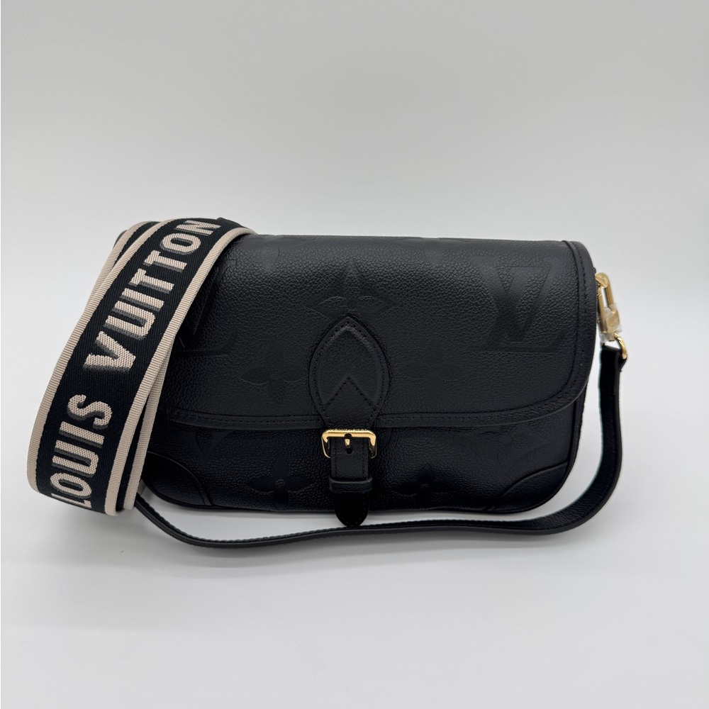 Louis Vuitton Diane Black Monogram Empreinte